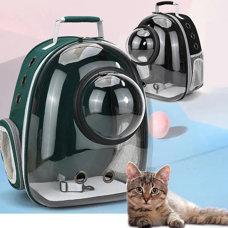 Sac a dos pour chat aérable et transparent - Chachachats